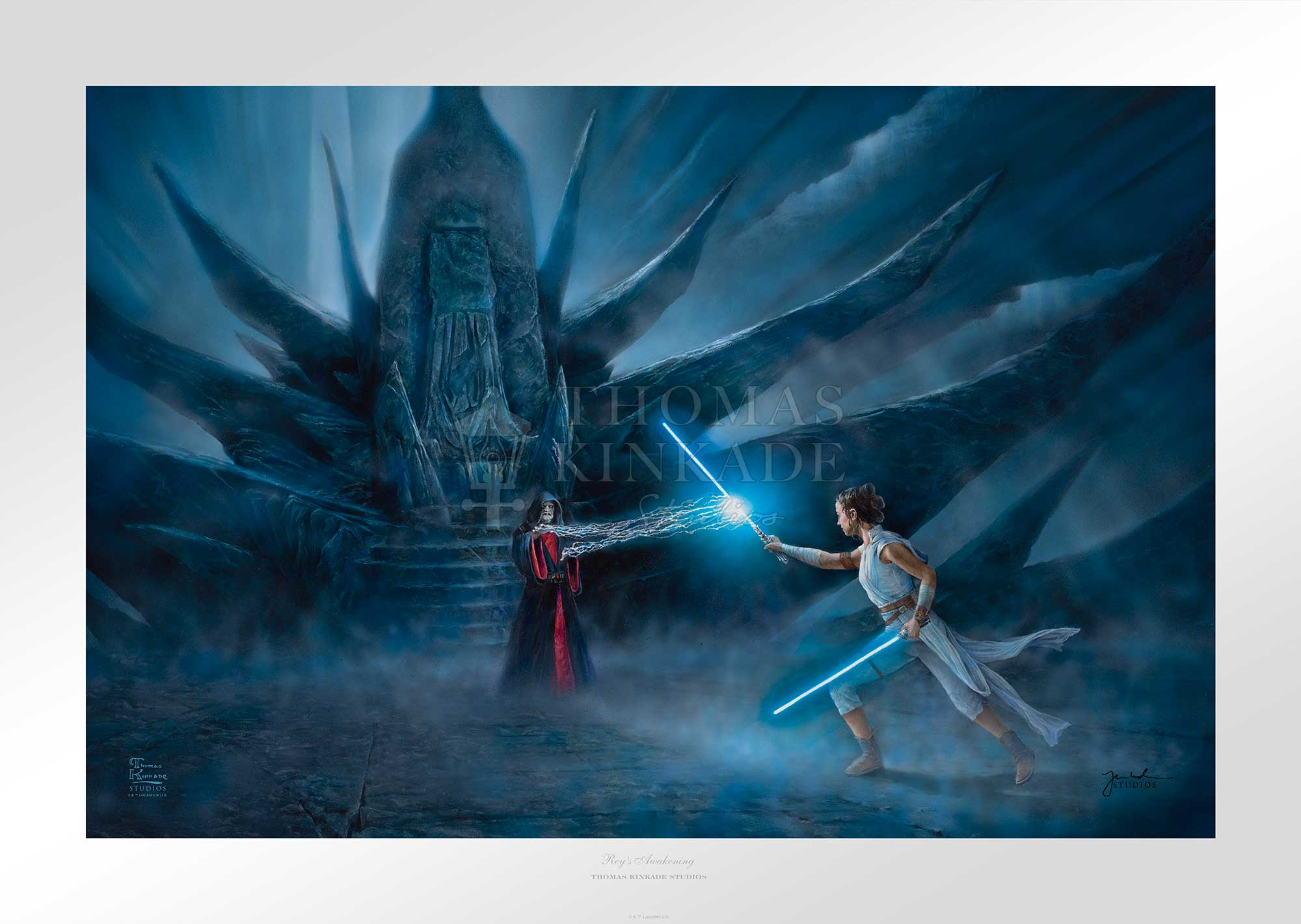Rey's™ Awakening - Limited Edition Paper – Thomas Kinkade Studios