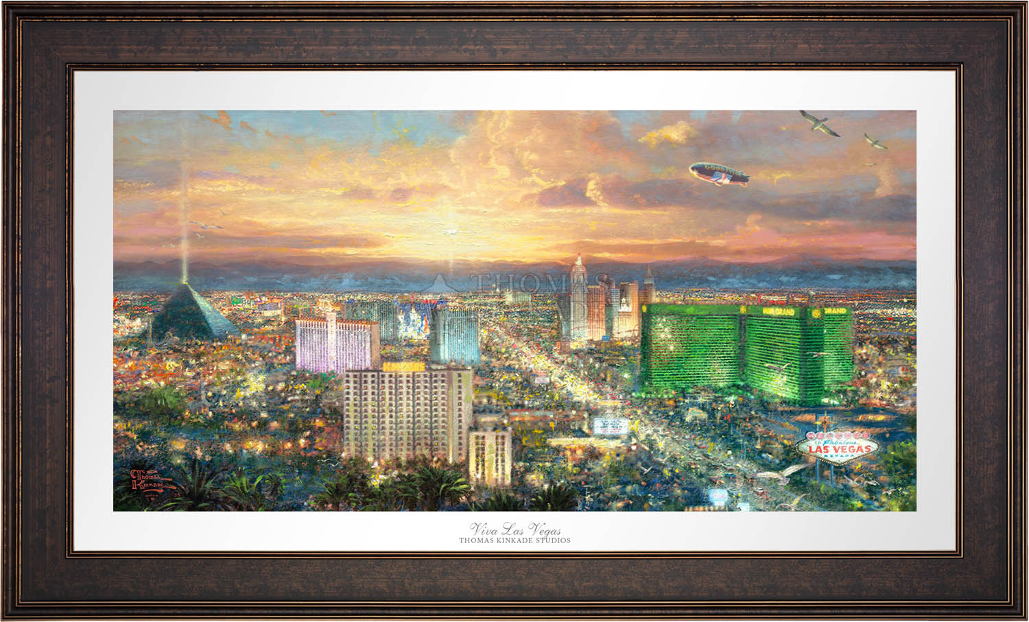 Viva Las Vegas - Limited Edition Paper – Thomas Kinkade Studios