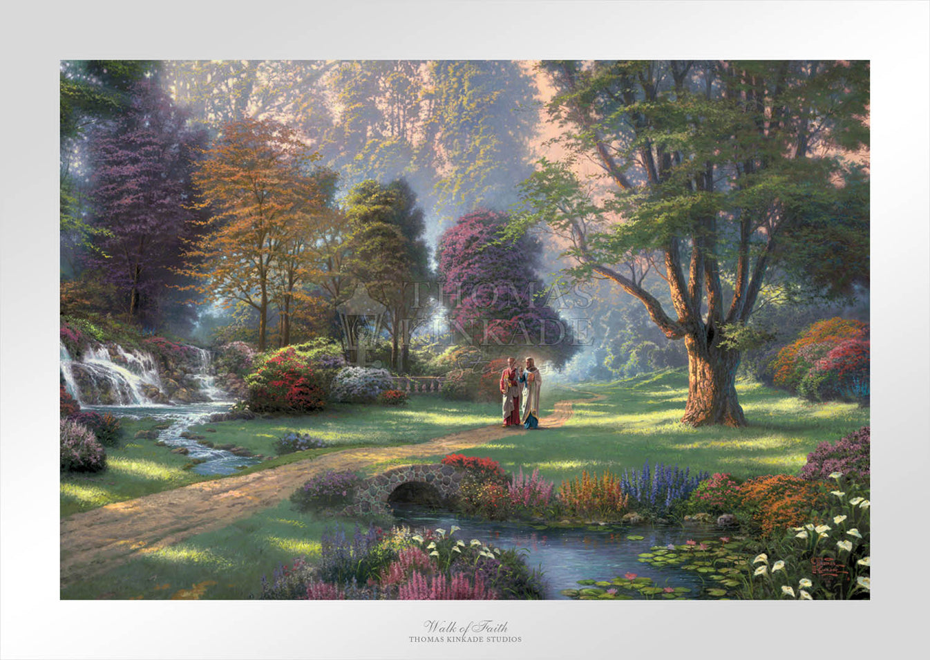 Walk of Faith - Limited Edition Paper – Thomas Kinkade Studios