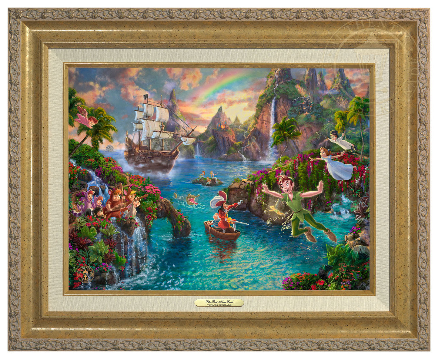 Disney Peter Pan's Never Land - Canvas Classics – Thomas Kinkade Studios