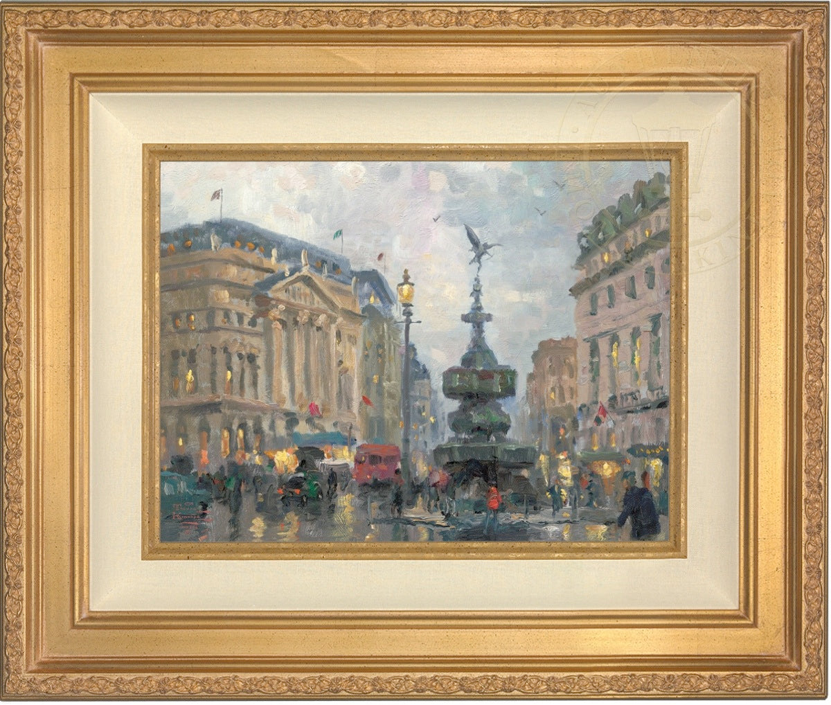 Piccadilly Circus, London - Limited Edition Canvas – Thomas Kinkade Studios