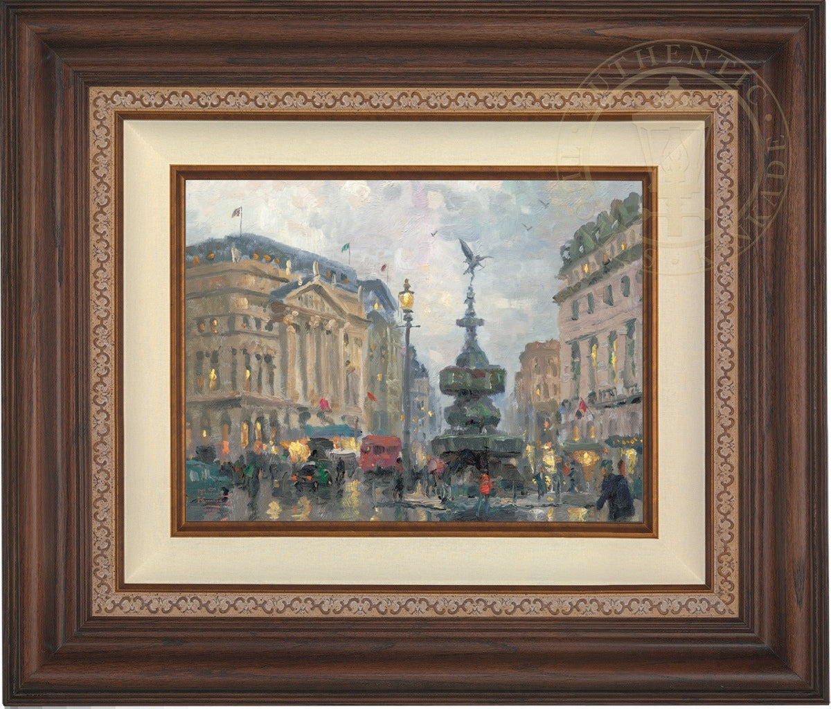 Piccadilly Circus The Heart Of London Framed Print 27.25 top