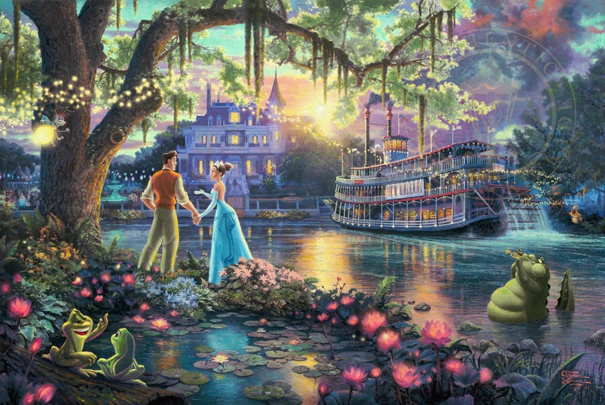 Disney The Princess and the Frog - Limited Edition Canvas – Thomas 