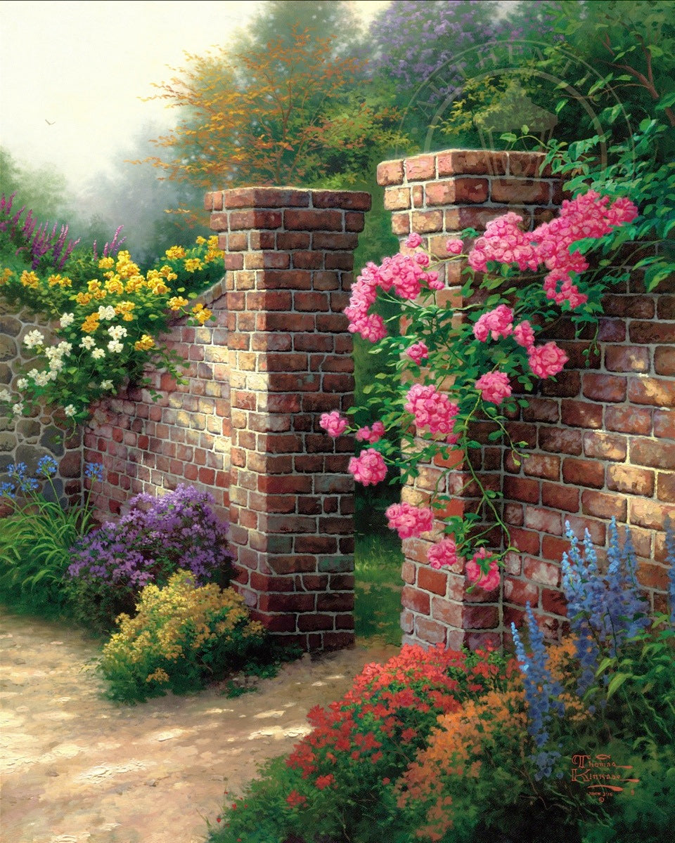 The Rose Garden Wall Art outlets