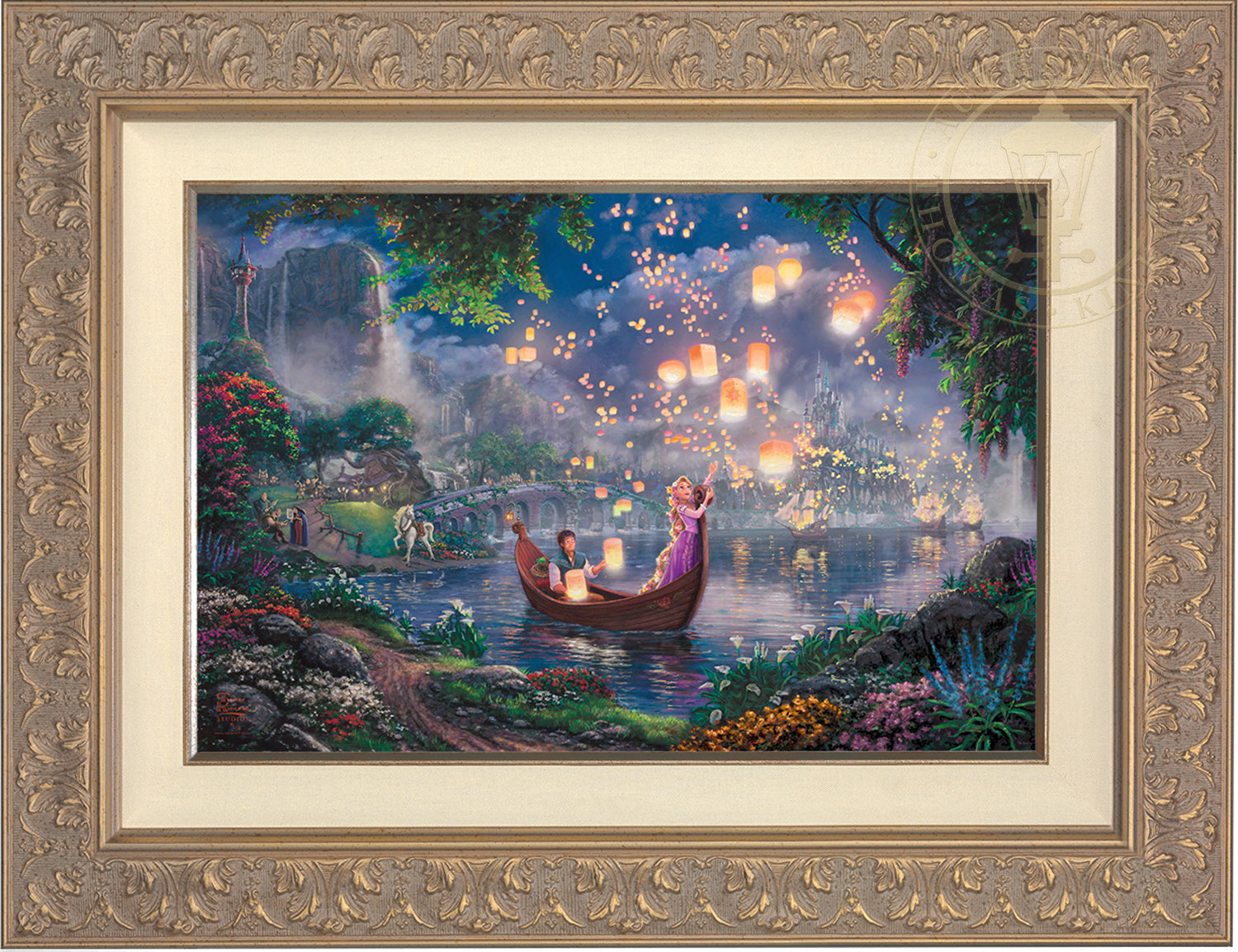 Disney Tangled - Limited Edition Canvas – Thomas Kinkade Studios