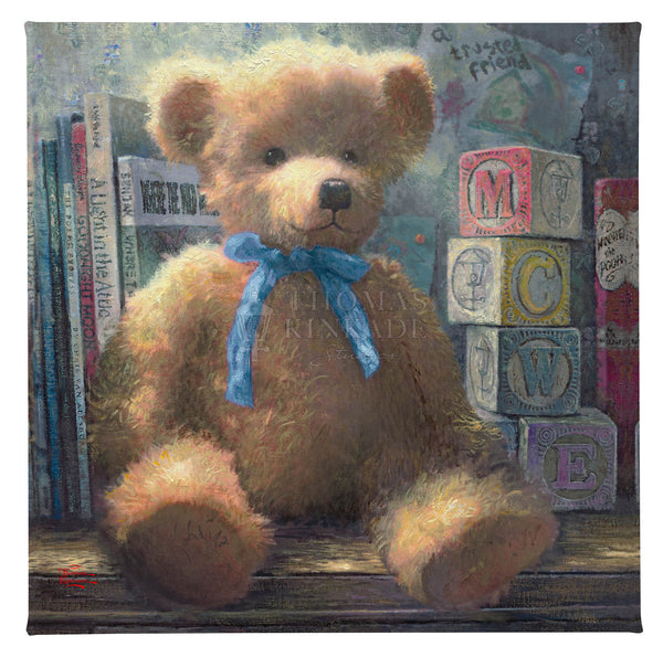 thomas kinkade teddy bear