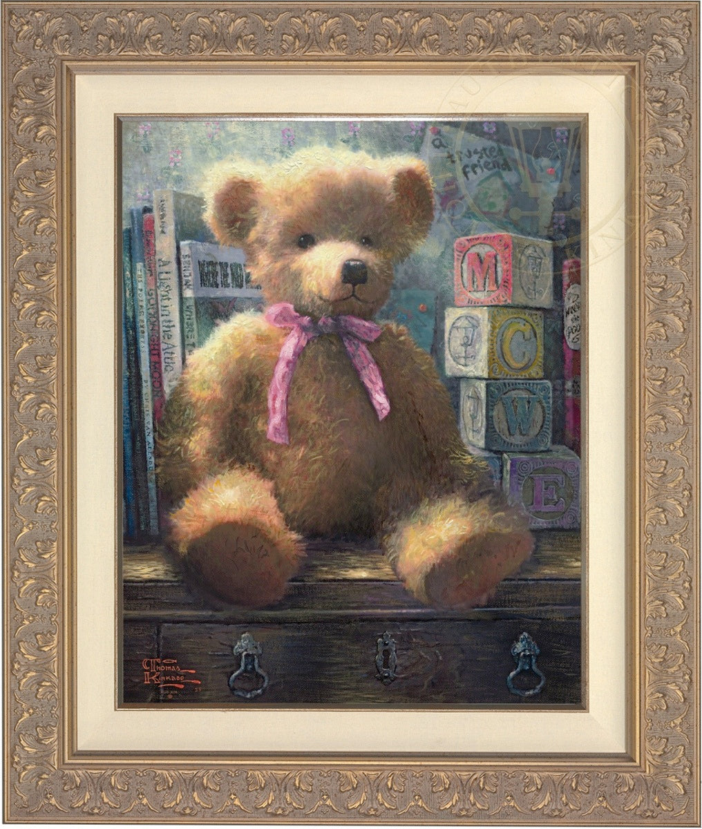 A Trusted Friend, Rose Bud - Limited Edition Canvas – Thomas Kinkade ...