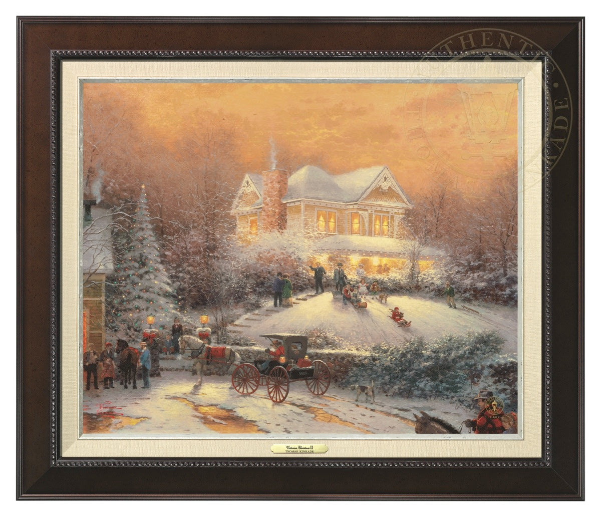 Victorian Christmas II - Canvas Classics - Classic Antique Gold ...